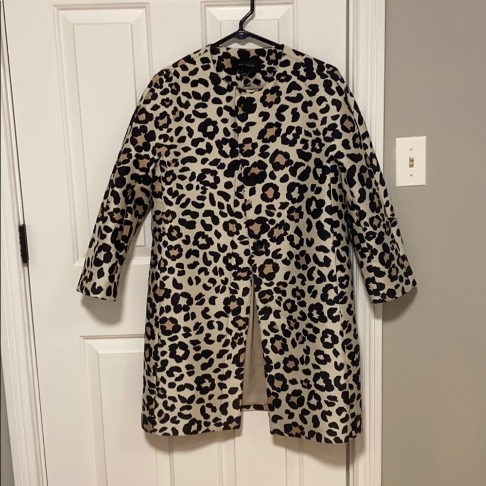 Cheetah print jacket